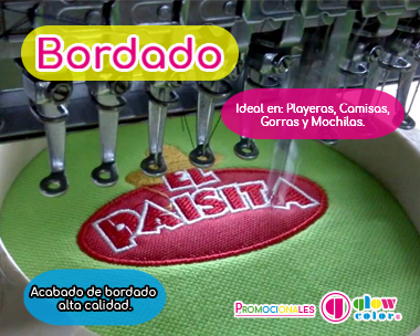 Gorras bordadas y personalizadas por Glow Color