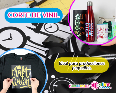 Prendas y artículos personalizados con corte de vinilo